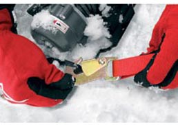 крепления тросов лебедки на снегоход SnowWinch 1.5