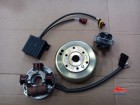 комплект для перехода с зажигания DUCATI на Российское зажигание ФЛЭЙМЗ на с/х Тайга (МАХОВИК М4, основание магдино 26.3749-09, коммутатор 84.3734-09, катушка ТЛМ 3705 + жгут + провода высоковольт.) Москва