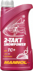 Mannol 2-Takt Snowpower  синтетическое моторное масло для2-х тактных двигателей 1л