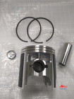 Поршень стандартный на YAMAHA 73 мм 09-808 с поршневыми кольцами + палец поршневой+ стопорные кольца пальца, покрытие поршня тефлон OEM: 8H8-11631-00-94, 8R6-11631-00-95 8R6-11635-00-00 8R6-11636-00-00 "KHC" Тайвань